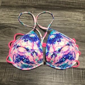 Colorful bikini top from Victoria’s Secret